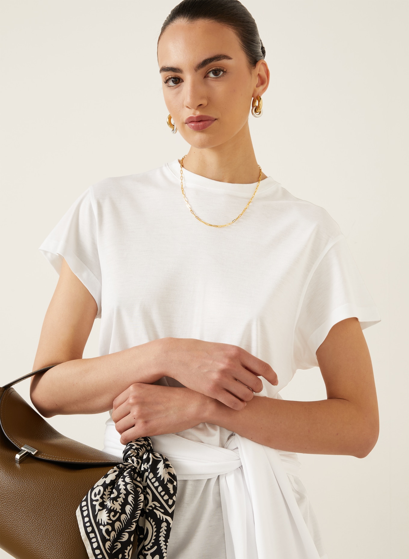 TOTEME Blusenshirt: WEISS