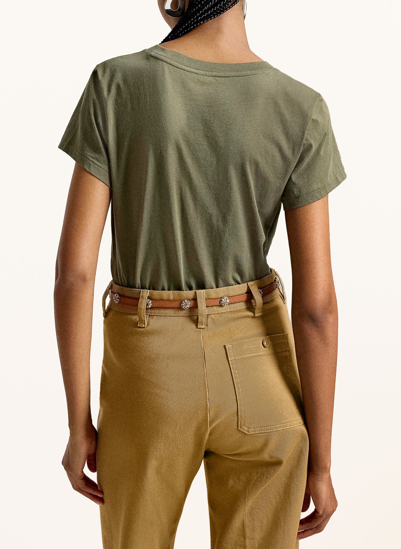 POLO RALPH LAUREN T-shirt: KHAKI