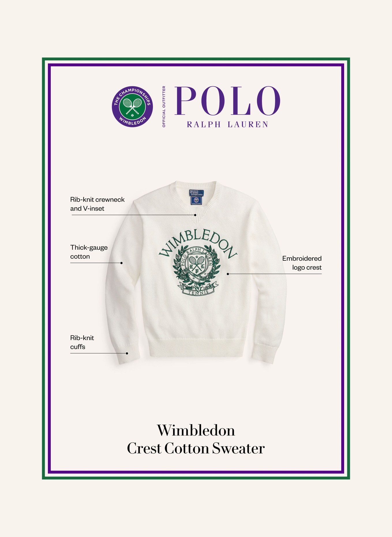 POLO RALPH LAUREN Sweaters: WHITE