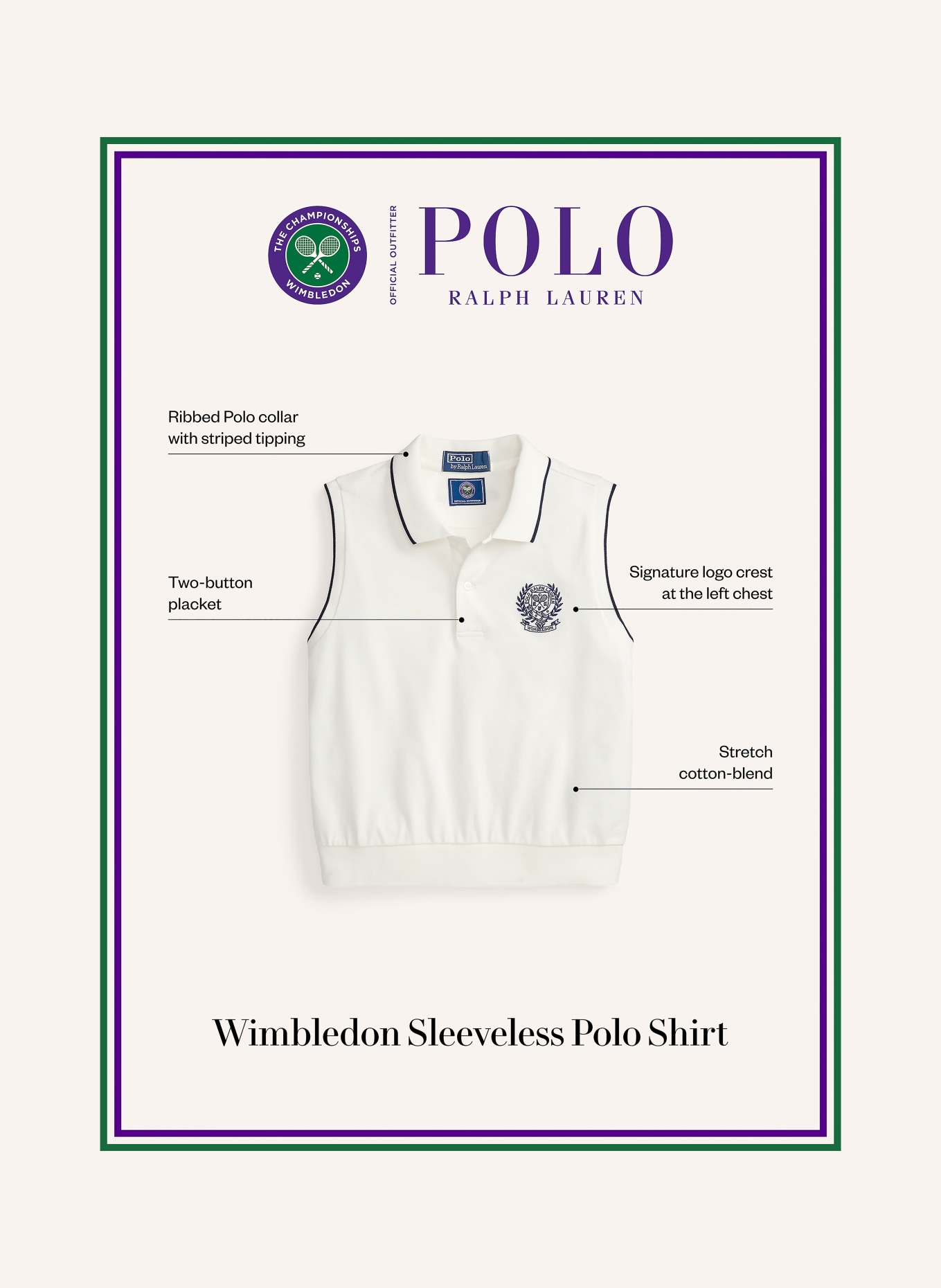POLO RALPH LAUREN Piqué polo shirt: WHITE