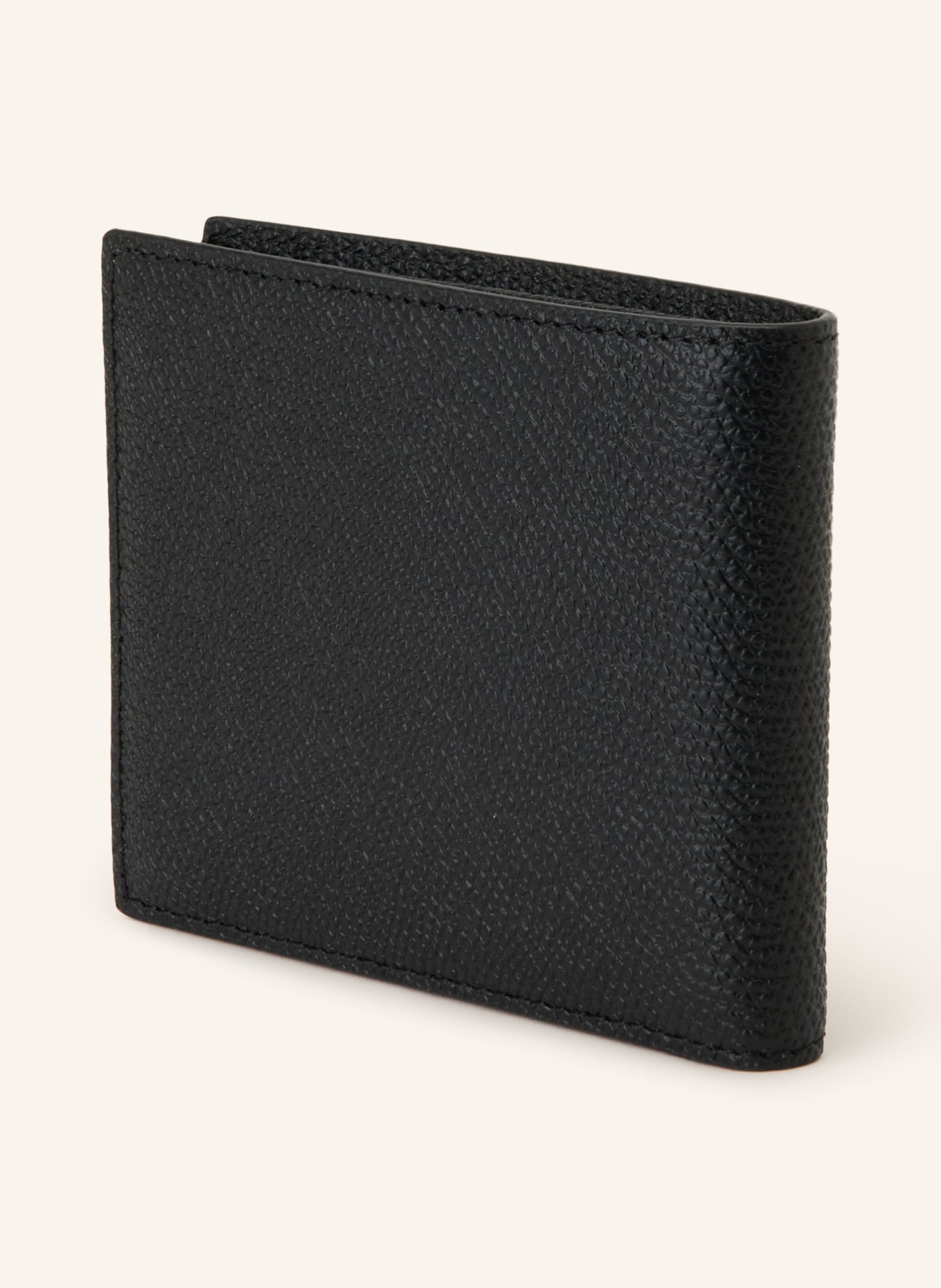 VALENTINO GARAVANI Geldbörse VLOGO SIGNATURE: SCHWARZ / SILBER