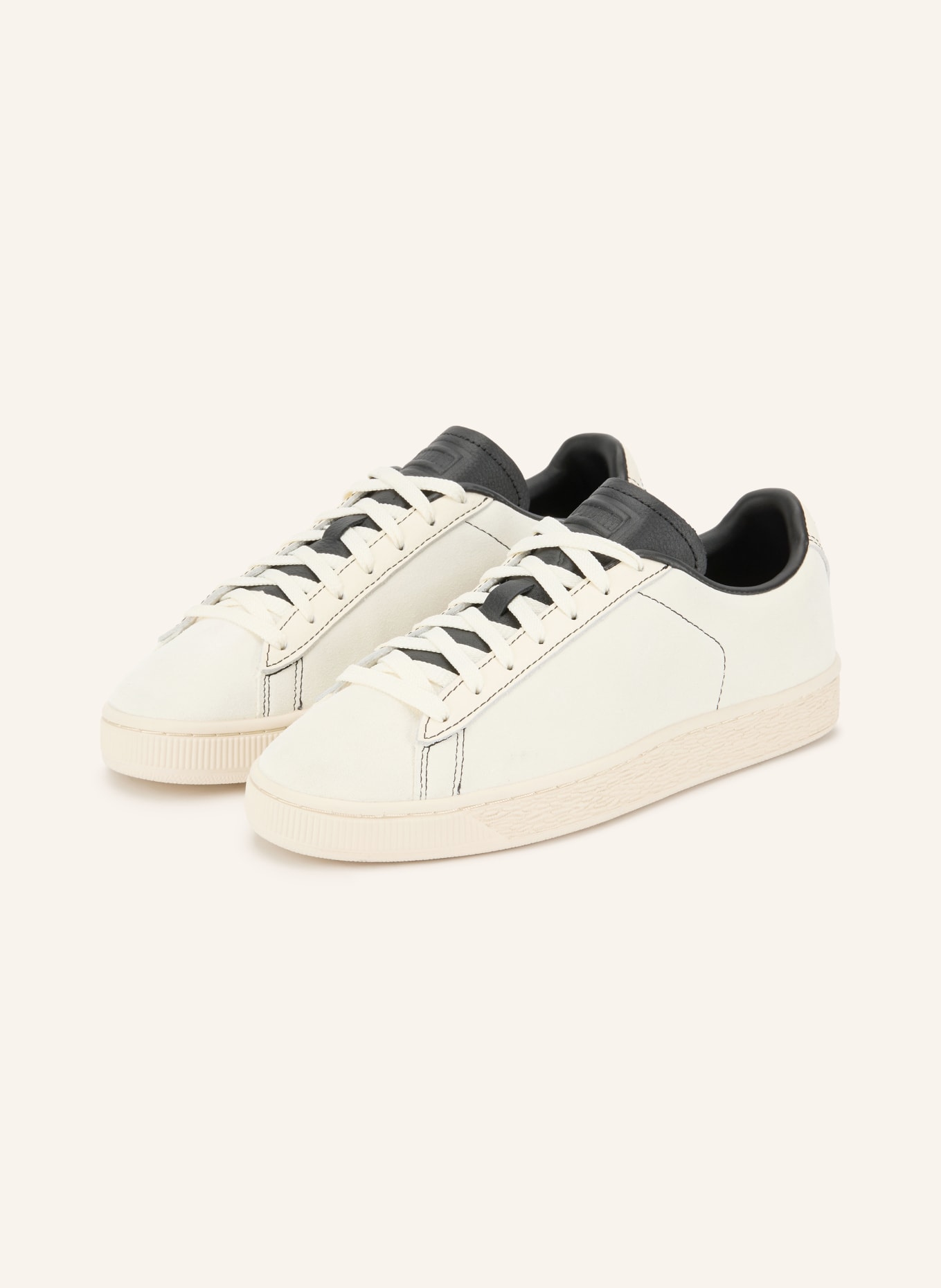 PUMA Sneakers SUEDE ICONS: ECRU / ZWART