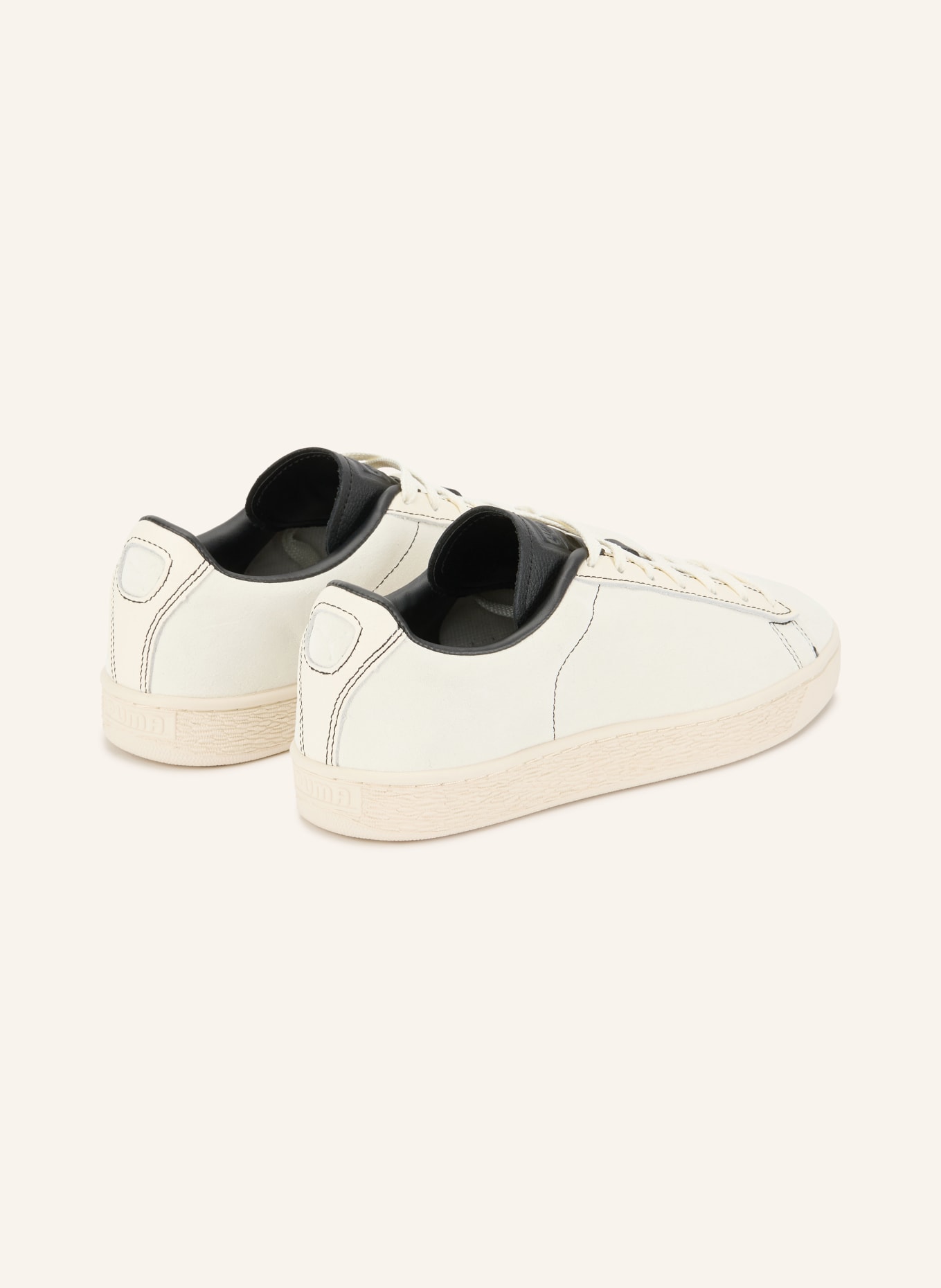 PUMA Sneakers SUEDE ICONS: ECRU / ZWART