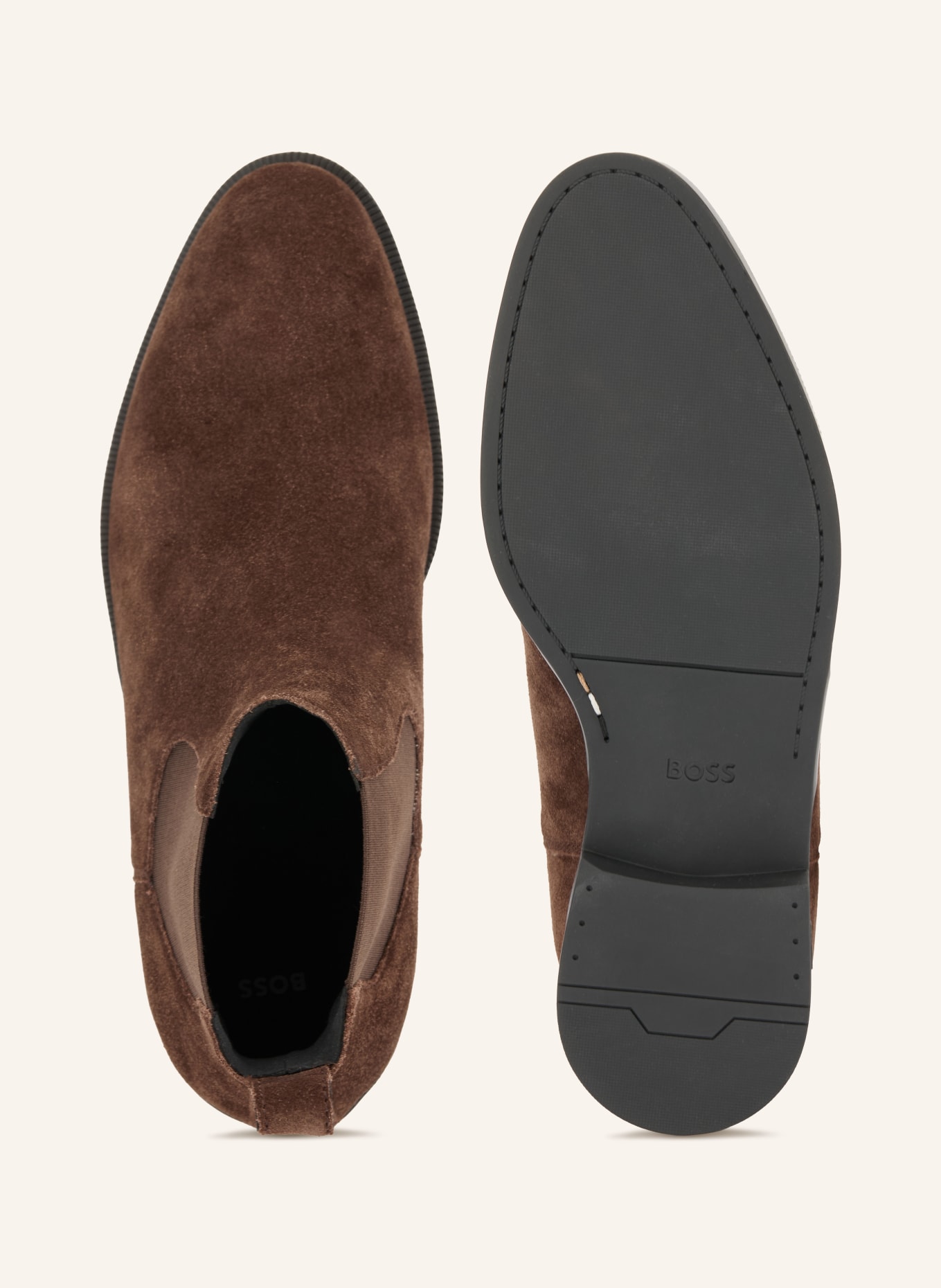 BOSS Chelsea boots TAYIL: MARRON FONCÉ