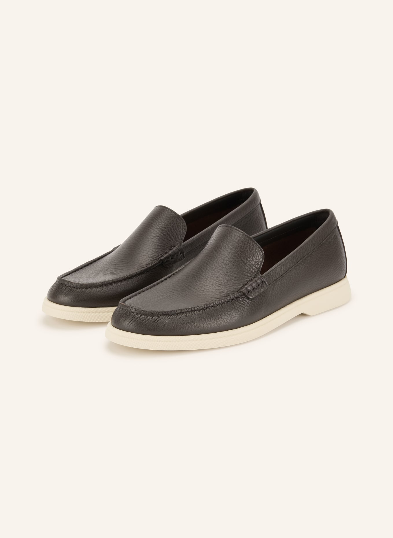 BOSS Loafers SIENNE: MARRON FONCÉ