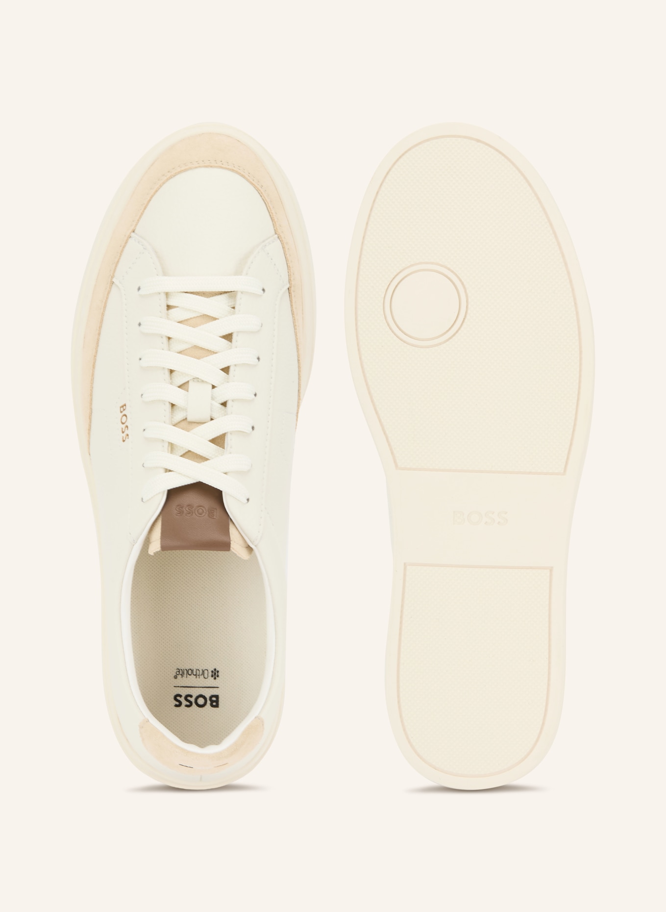 BOSS Sneakers KIERAN: CRÈME / BEIGE