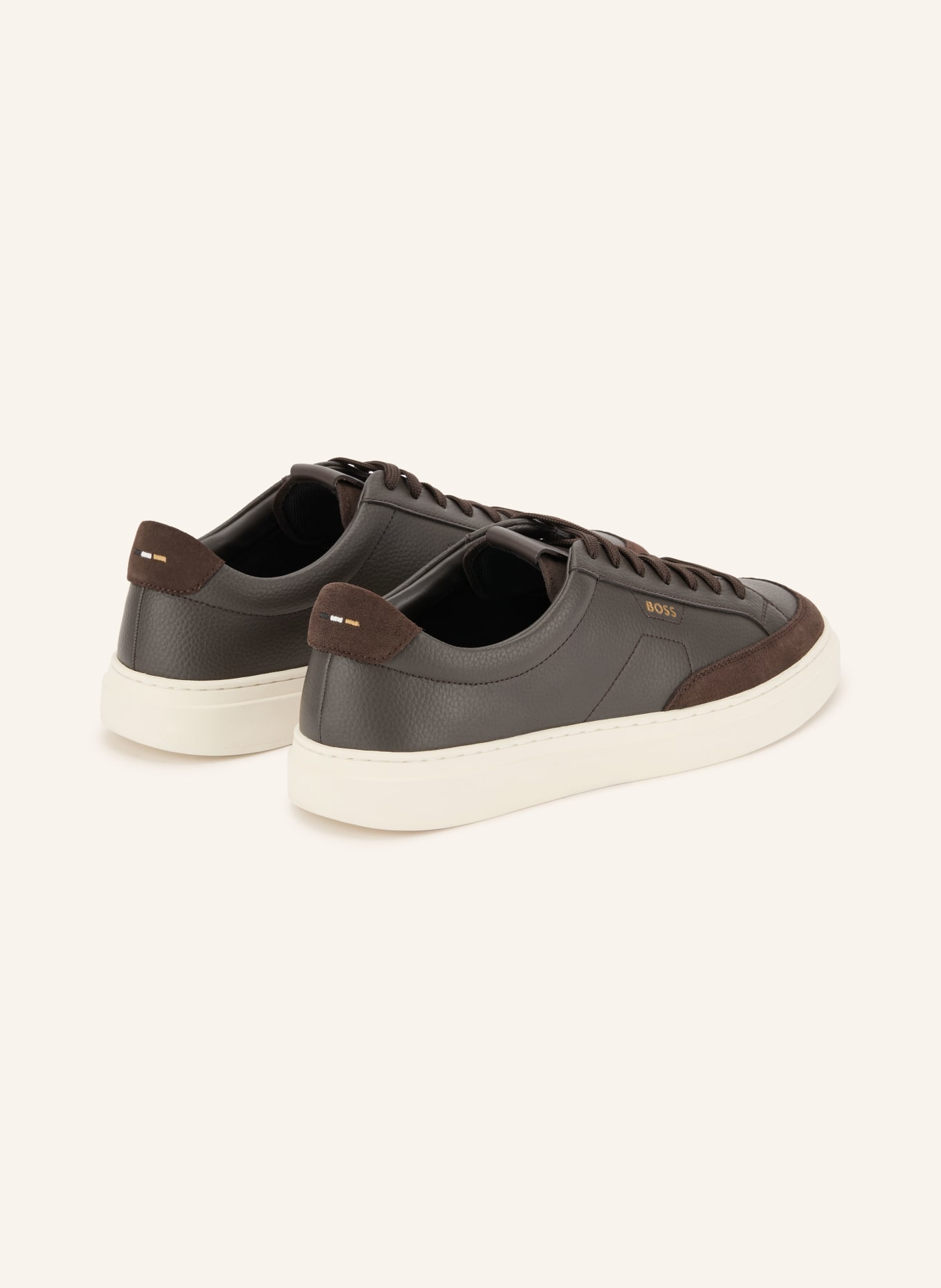 BOSS Sneakers KIERAN: MARRON FONCÉ