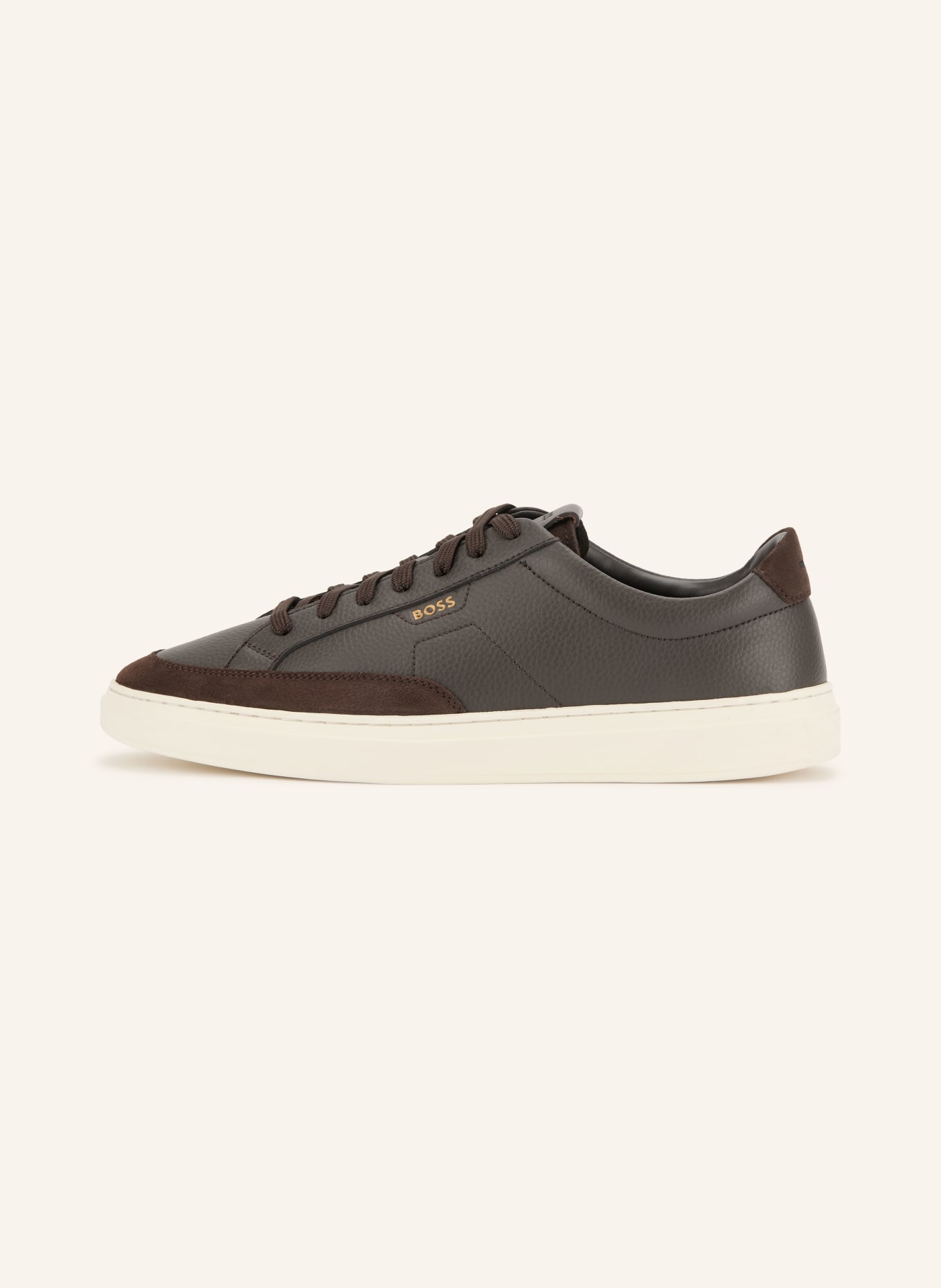 BOSS Sneakers KIERAN: MARRON FONCÉ