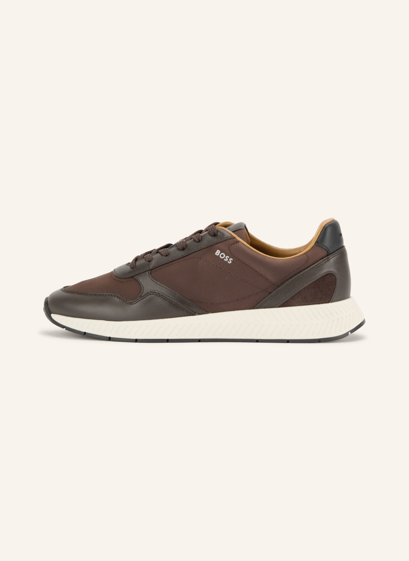 BOSS Sneakers SPORTS RUNNER: MARRON FONCÉ