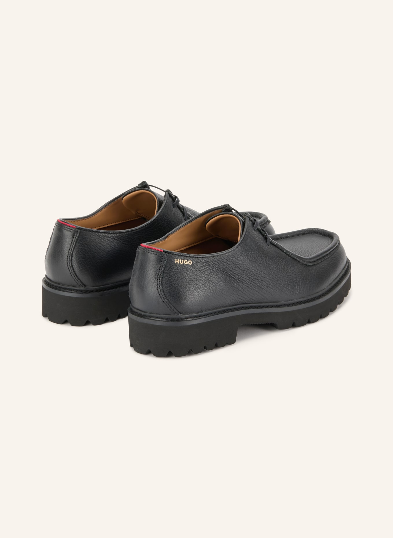 HUGO Chaussures à lacets DRAVEN: NOIR
