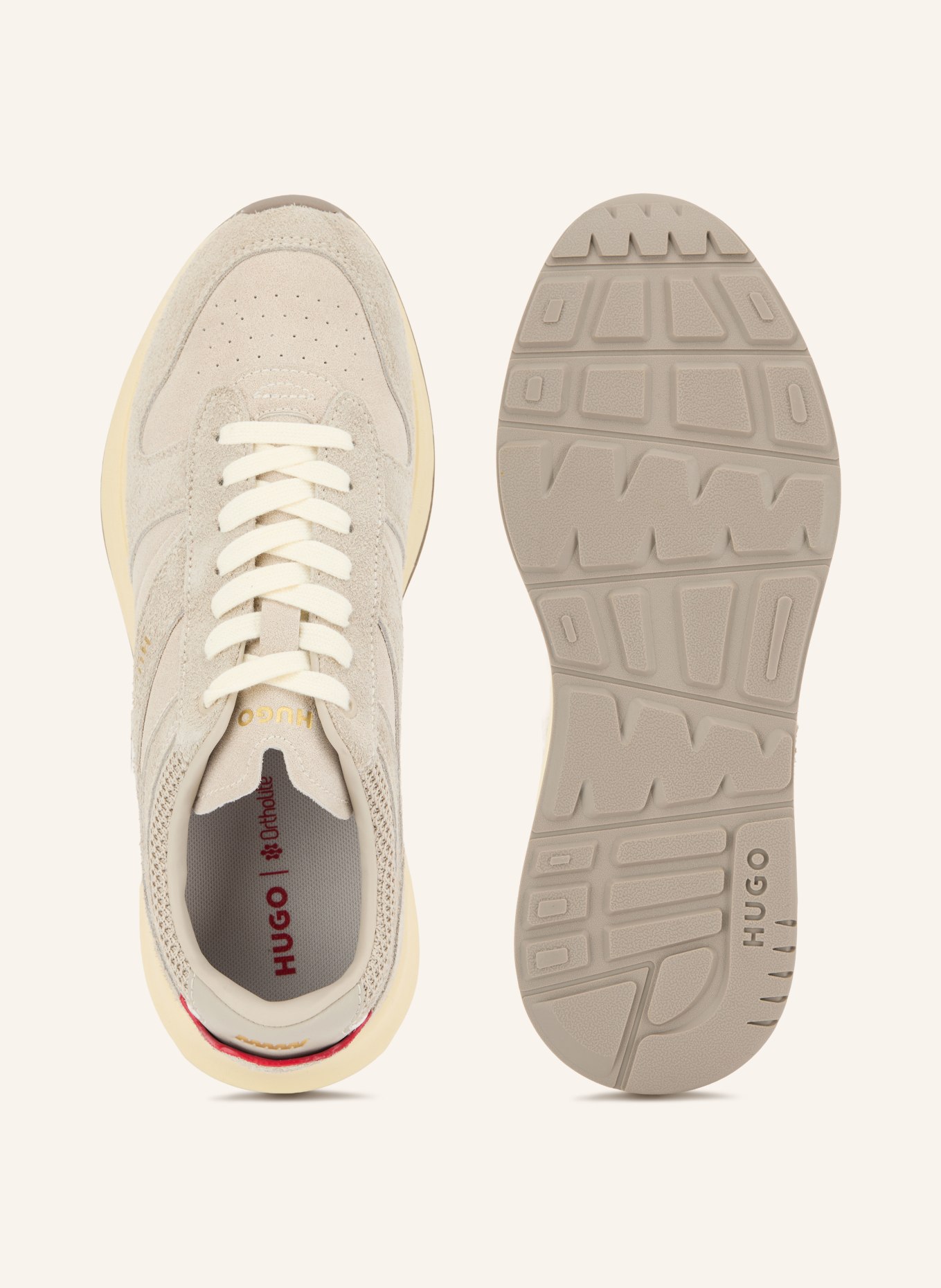 HUGO Sneakers GO3: GRIS CLAIR
