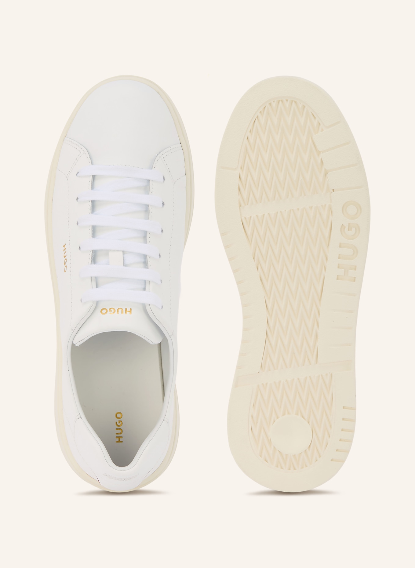 HUGO NESTON Sneakers: WHITE