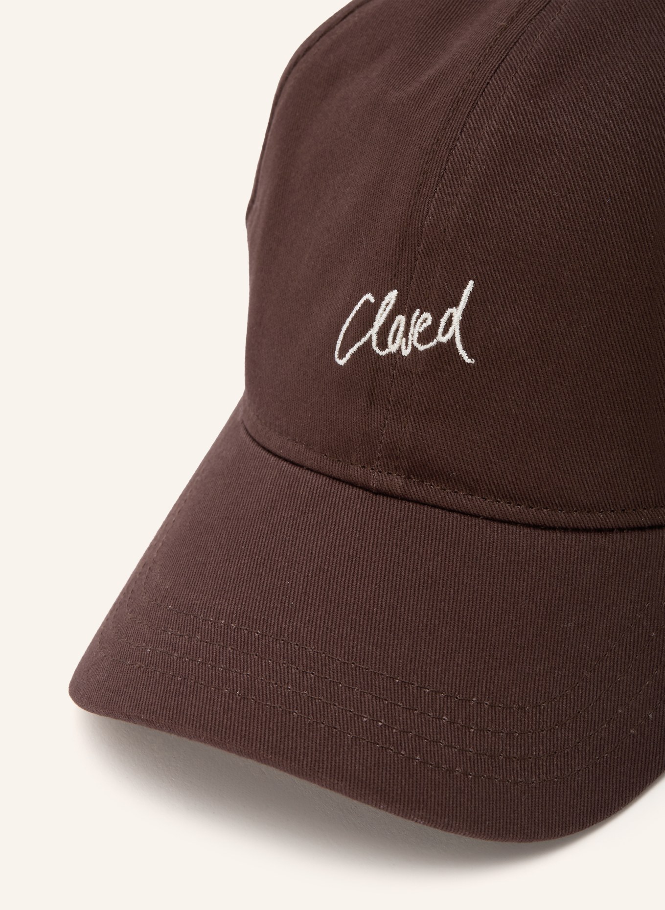 CLOSED Cap: DUNKELBRAUN / CREME