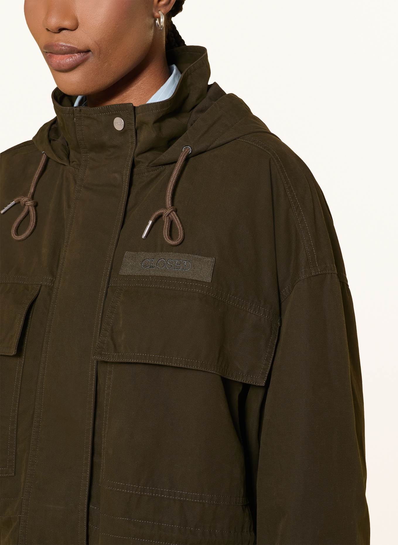 CLOSED Parka: OLIV