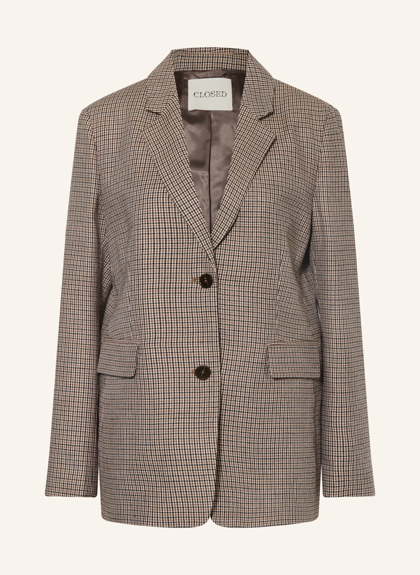 CLOSED Blazer LOLA: BEIGE / HELLBRAUN / DUNKELBRAUN