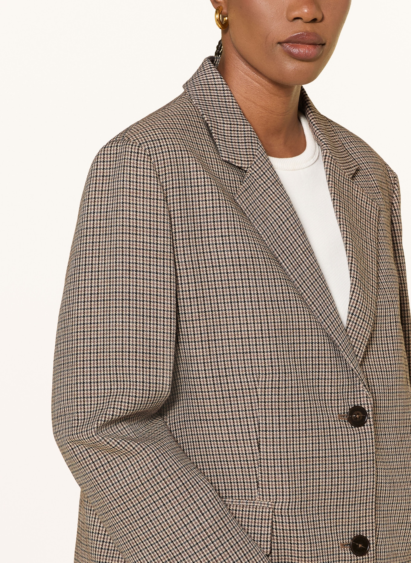 CLOSED Blazer LOLA: BEIGE / HELLBRAUN / DUNKELBRAUN