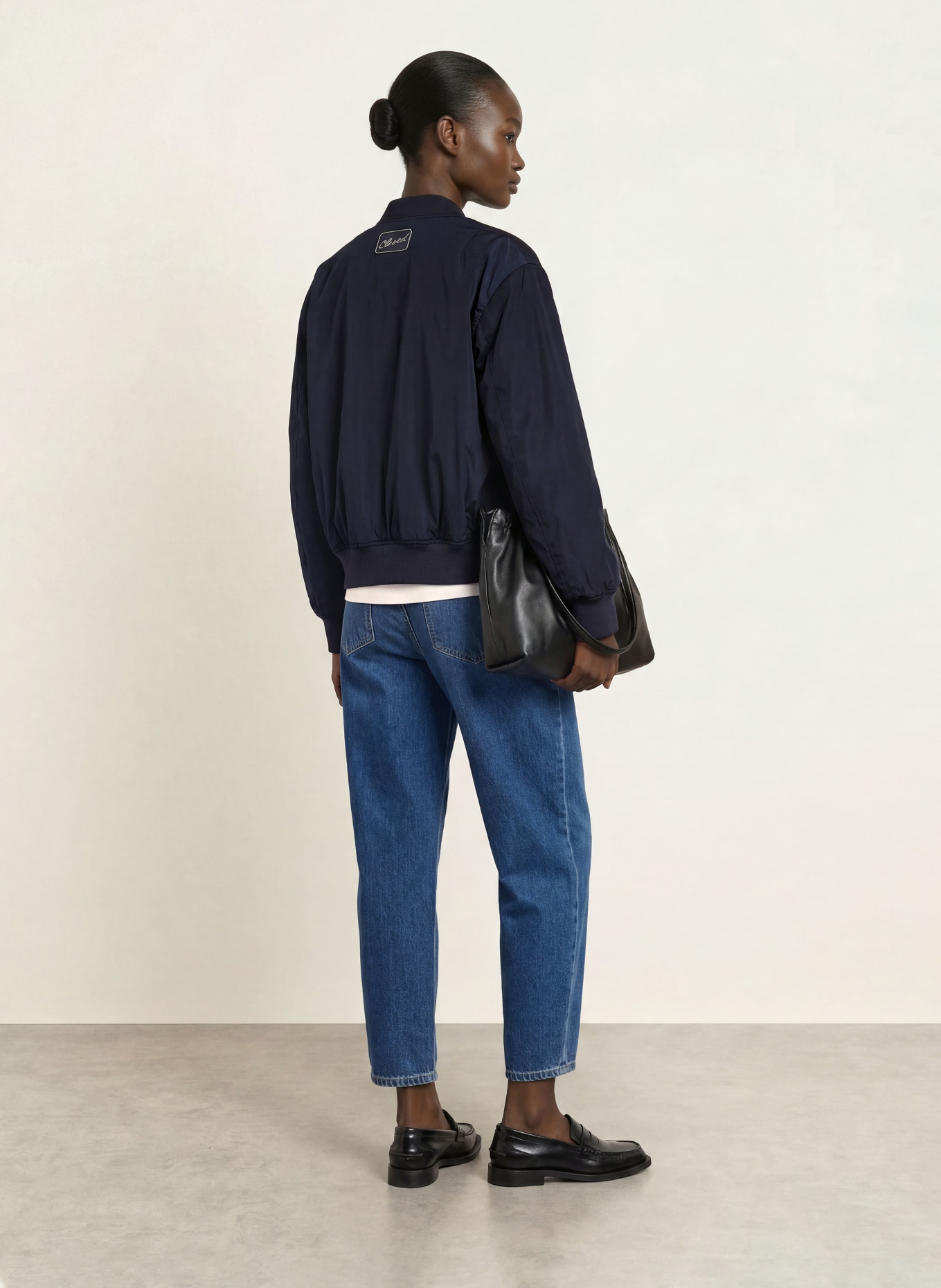 CLOSED Bomber jacket: DARK BLUE