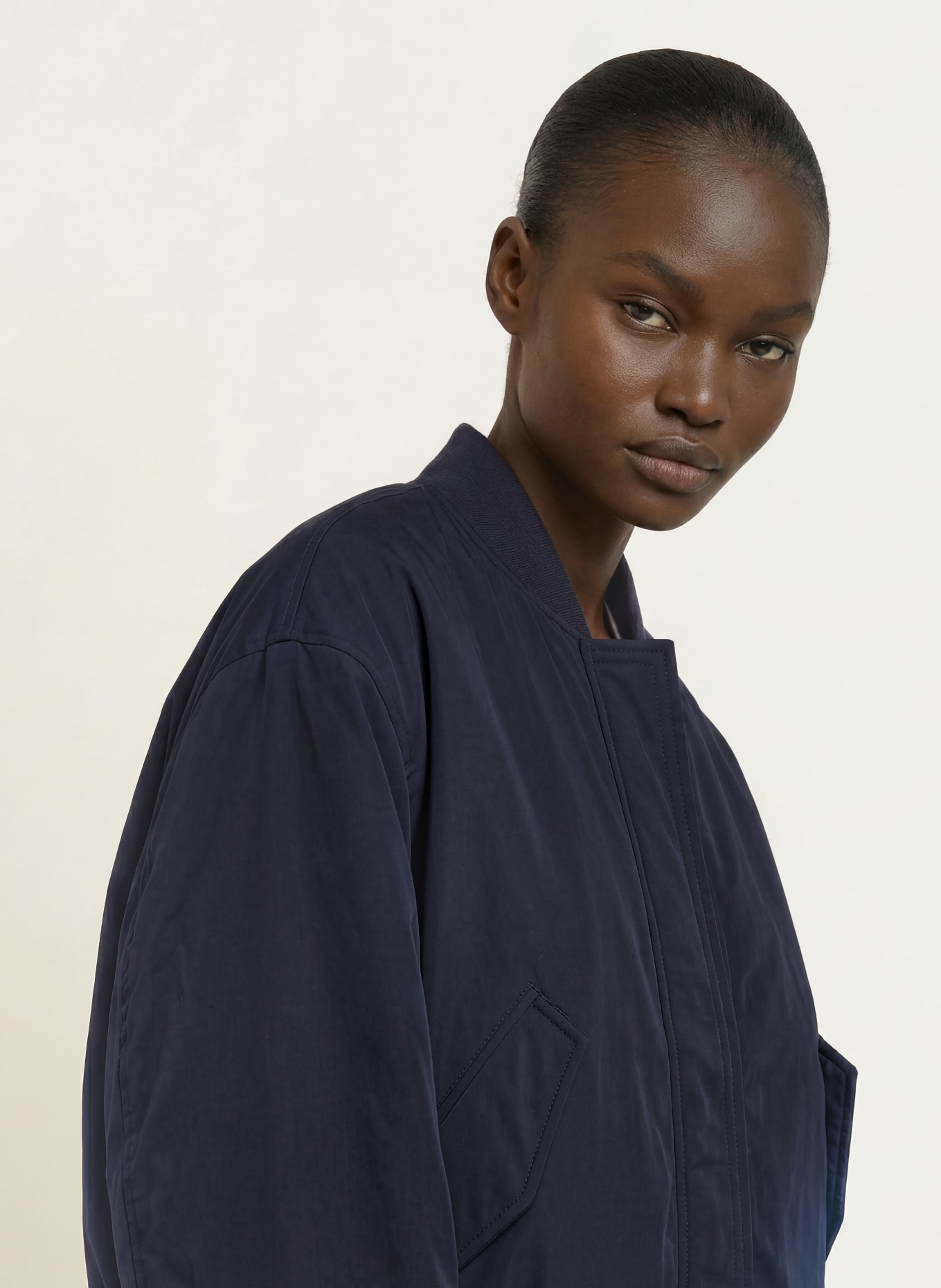 CLOSED Bomber jacket: DARK BLUE