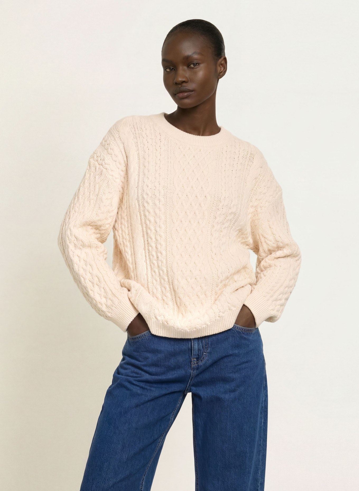 CLOSED Pullover: CREME