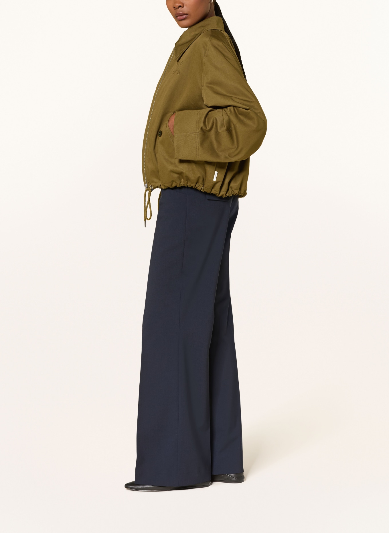 CLOSED Marlene-broek FLYE: DONKERBLAUW