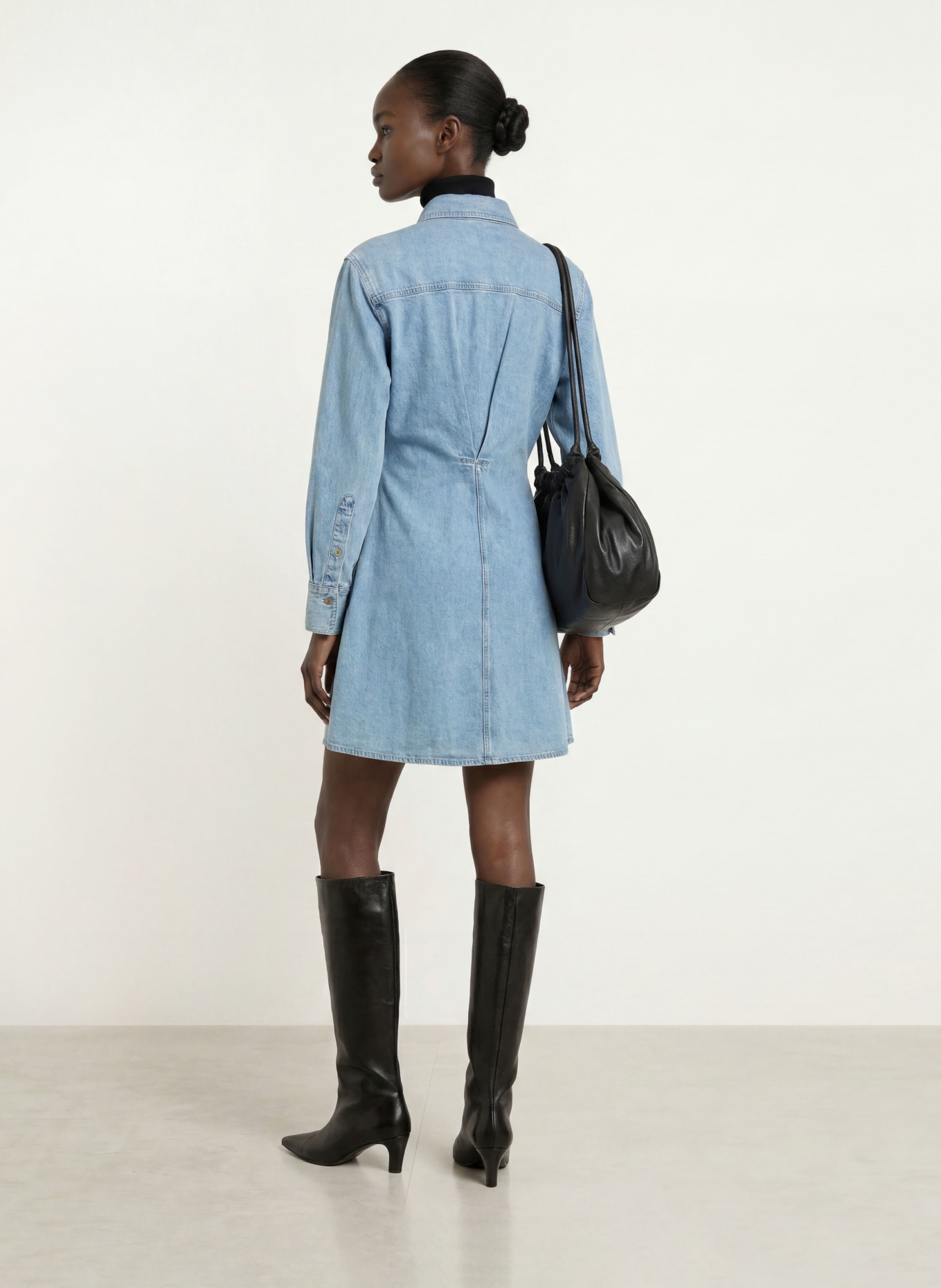 CLOSED Denim dress: LIGHT BLUE