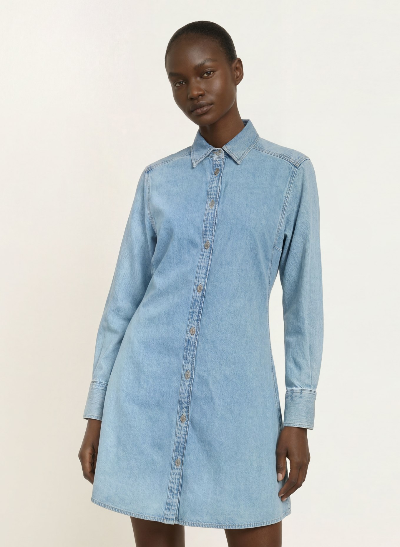 CLOSED Denim dress: LIGHT BLUE