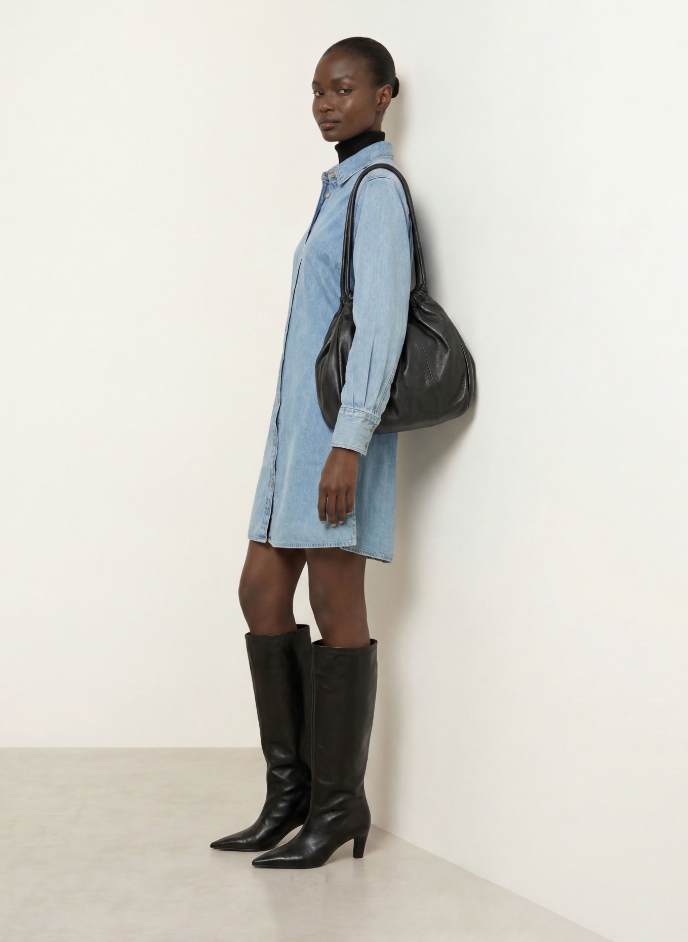 CLOSED Denim dress: LIGHT BLUE