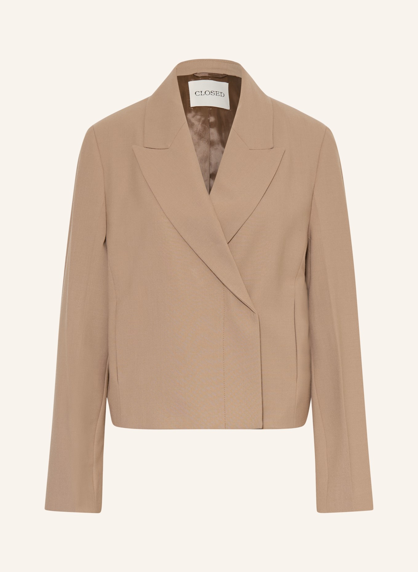 CLOSED Blazer: HELLBRAUN