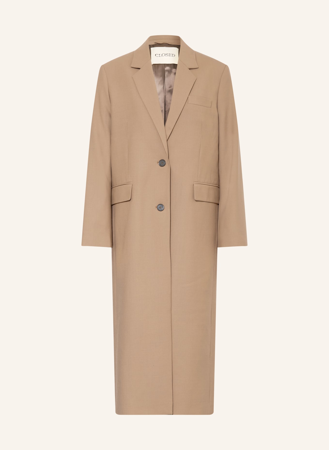 CLOSED Coat: LIGHT BROWN