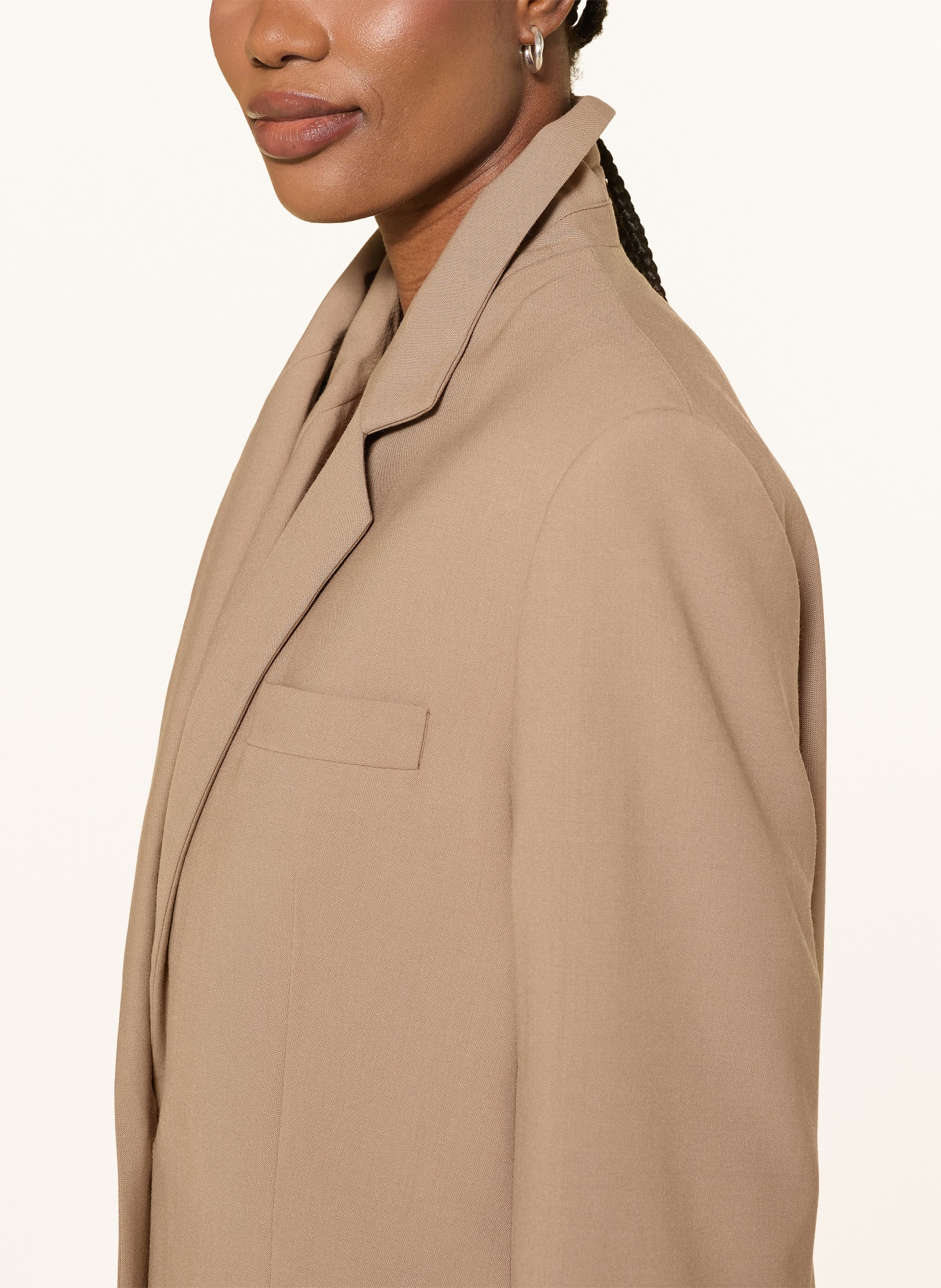 CLOSED Coat: LIGHT BROWN