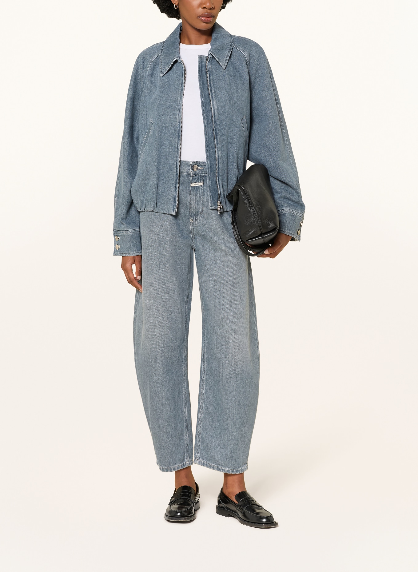 CLOSED Veste en jean: MGY MID GREY