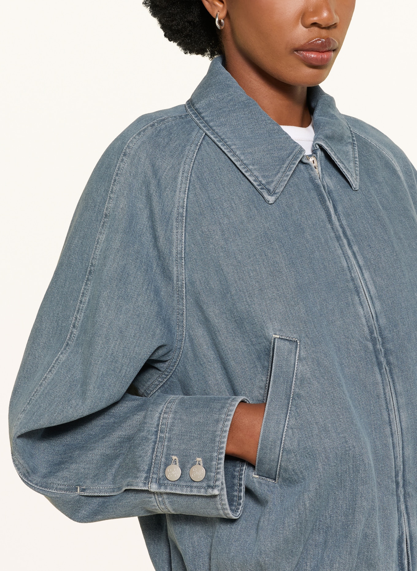 CLOSED Veste en jean: MGY MID GREY