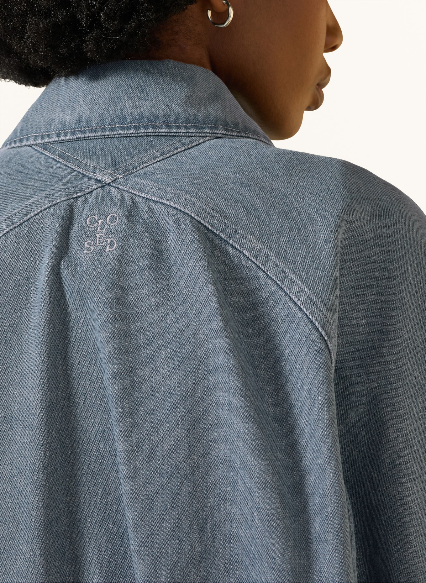 CLOSED Veste en jean: MGY MID GREY