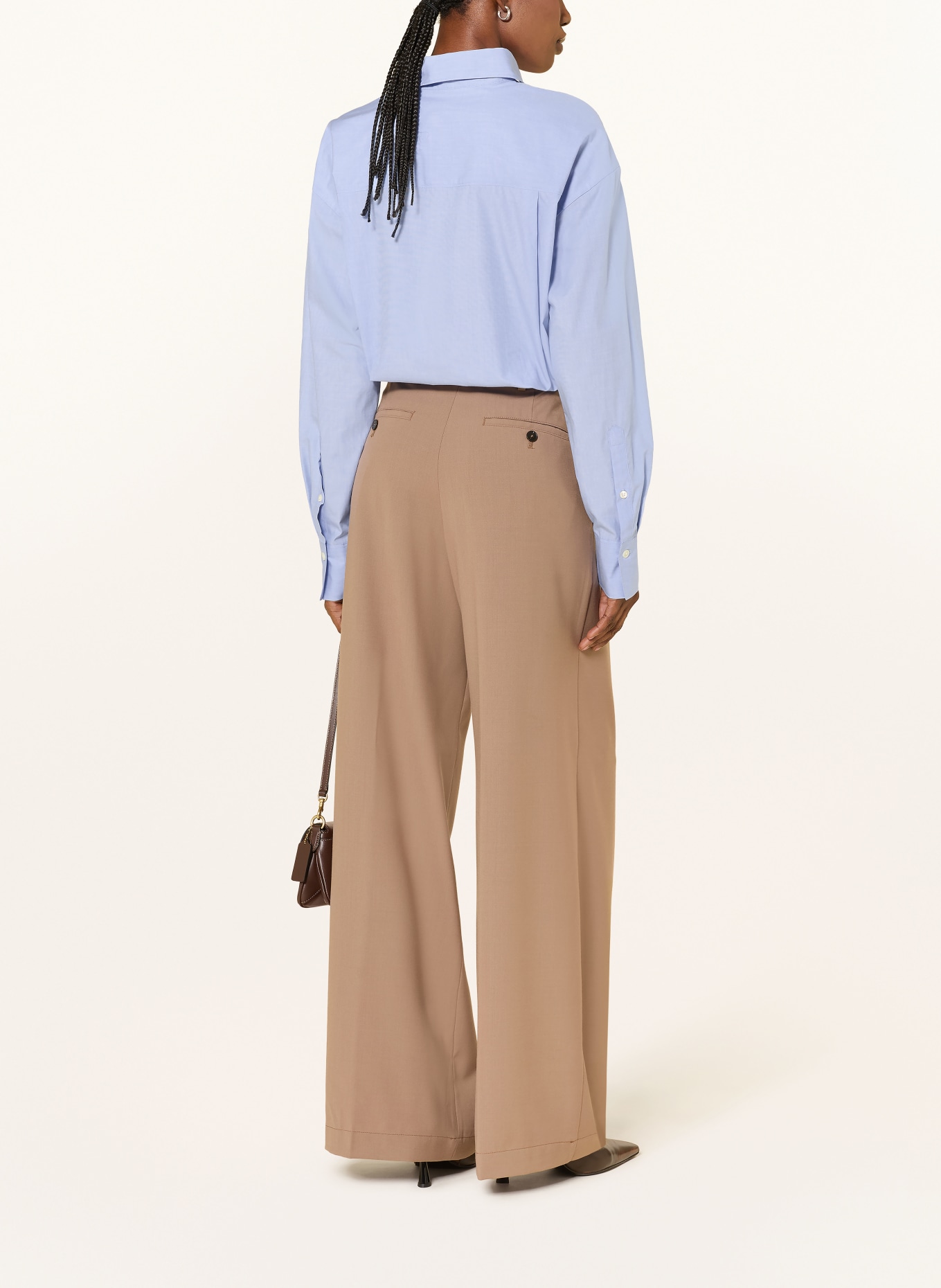 CLOSED Oversized Shirt blouse: LIGHT BLUE