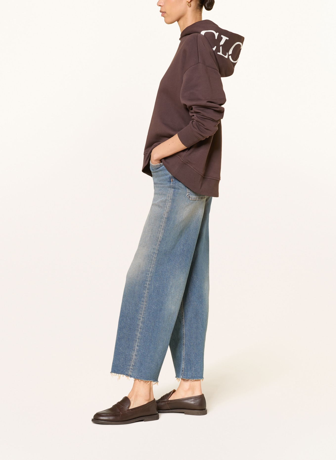 CLOSED Jean wide leg WERA: MBL MID BLUE