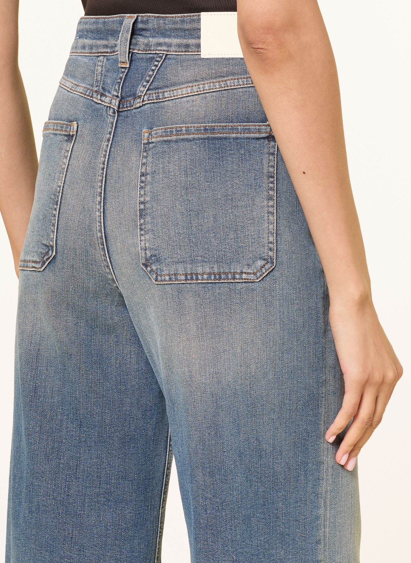 CLOSED Jean wide leg WERA: MBL MID BLUE