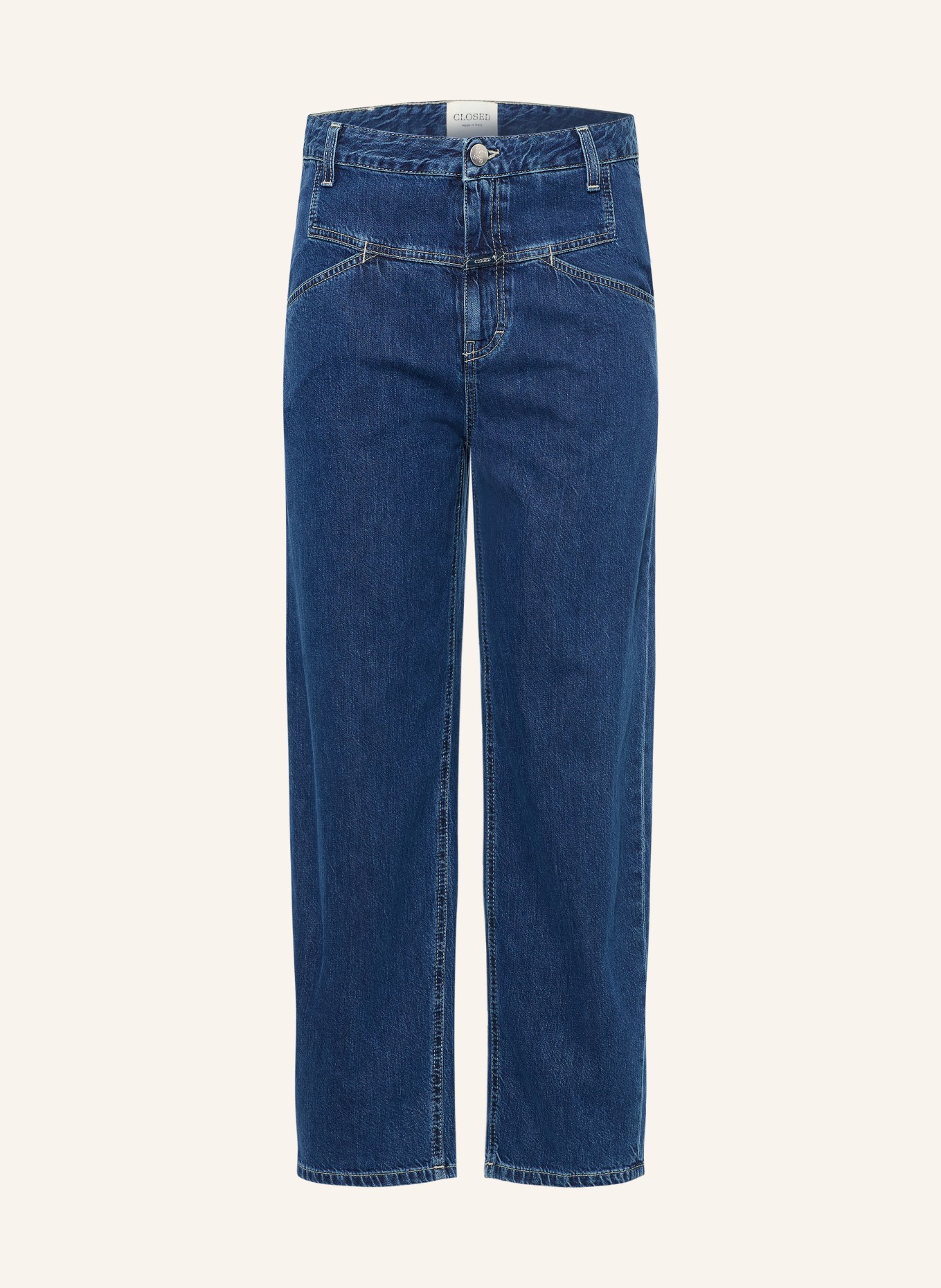 CLOSED Zkrácené džíny STOVER-X: DBL DARK BLUE