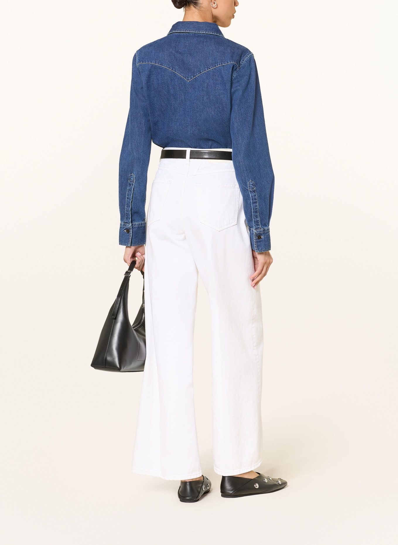 CLOSED Jean wide leg JAYLA: 218 IVORY