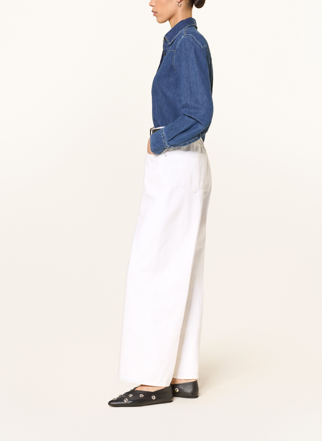 CLOSED Jean wide leg JAYLA: 218 IVORY