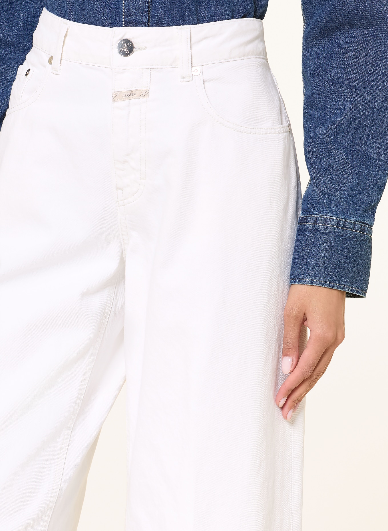CLOSED Jean wide leg JAYLA: 218 IVORY