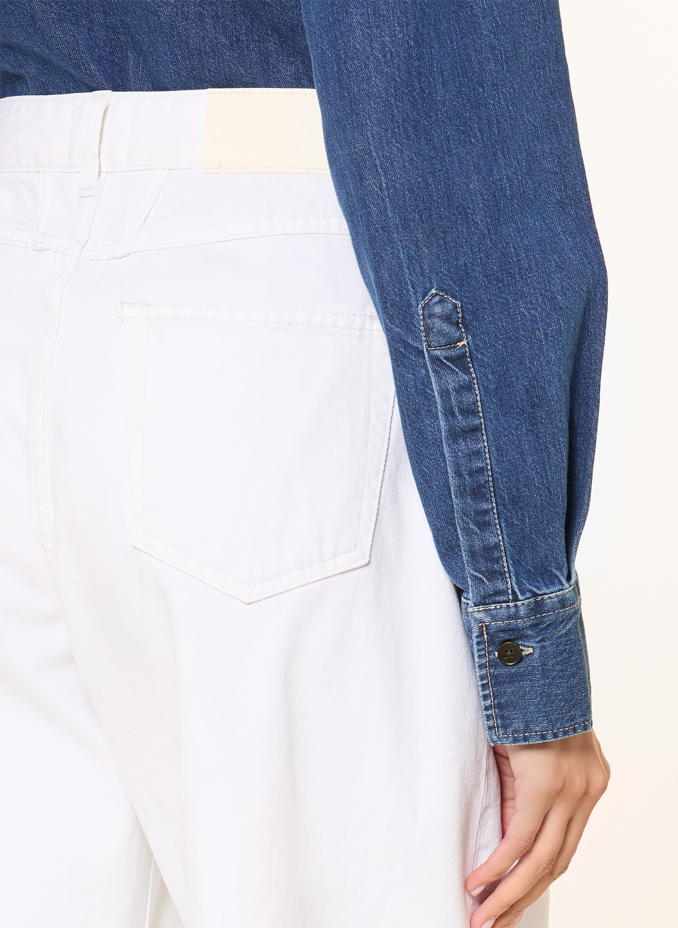 CLOSED Jean wide leg JAYLA: 218 IVORY