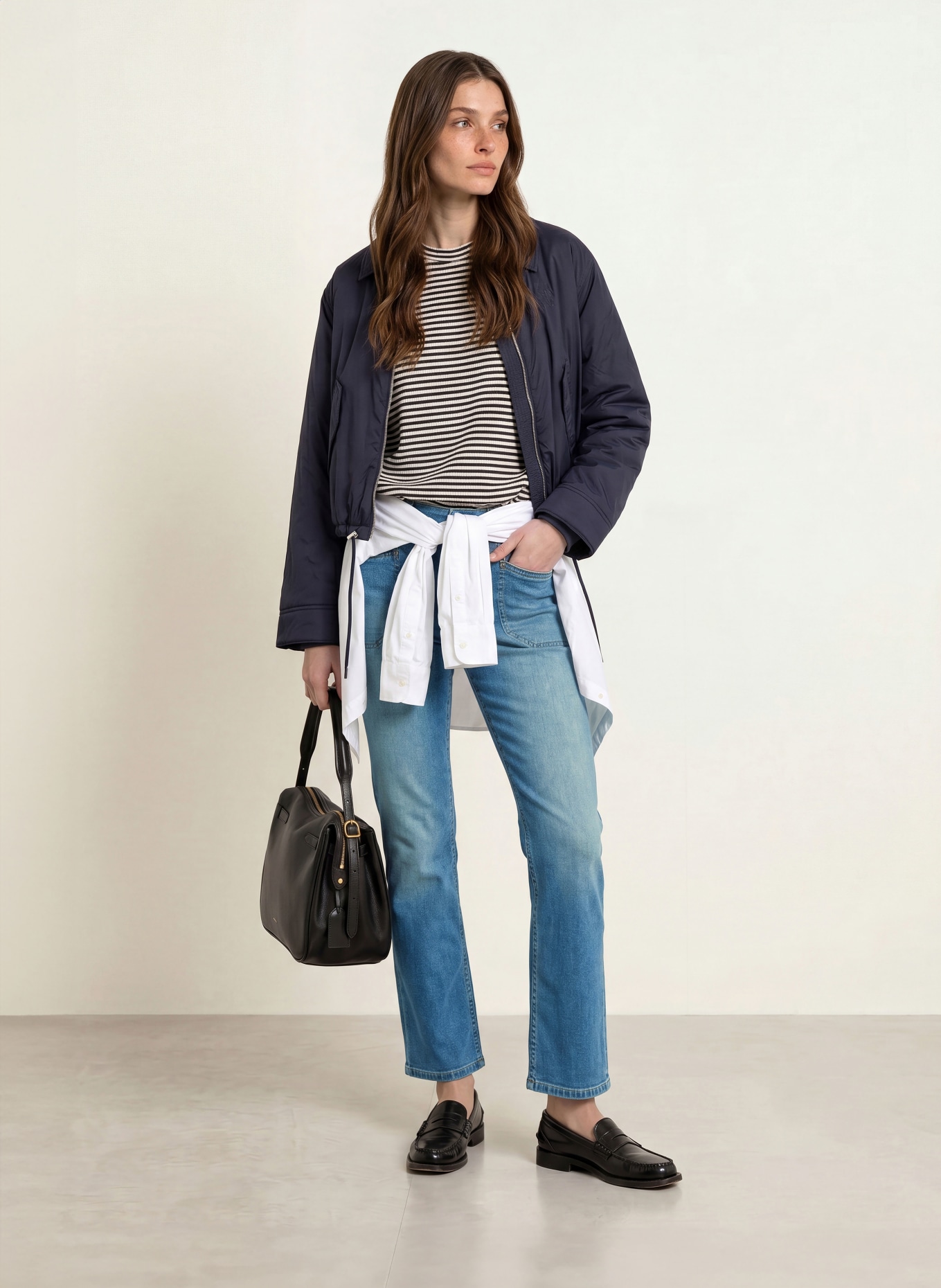 CLOSED Cropped jeans MIRA: MBL MID BLUE