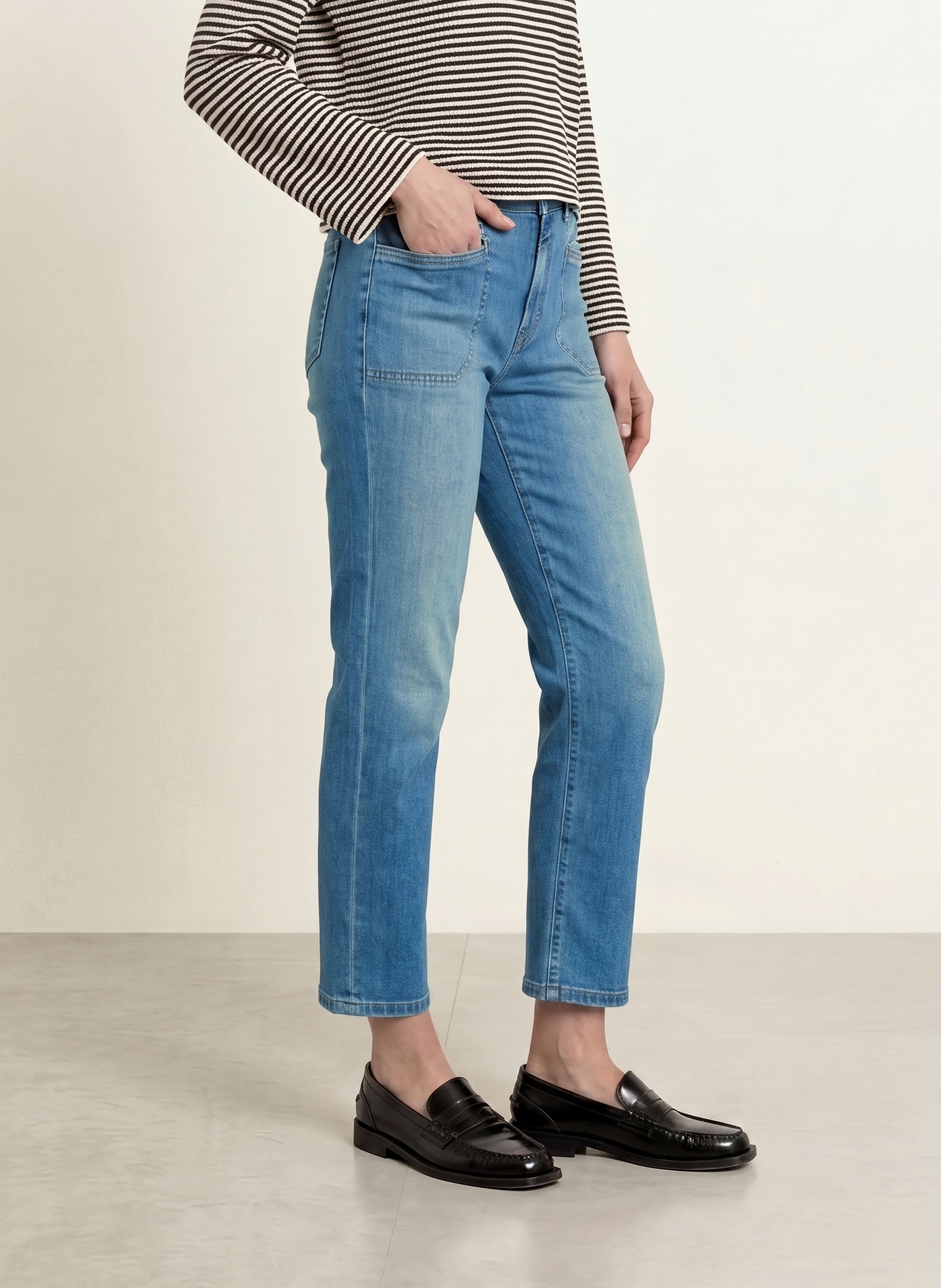 CLOSED Cropped jeans MIRA: MBL MID BLUE