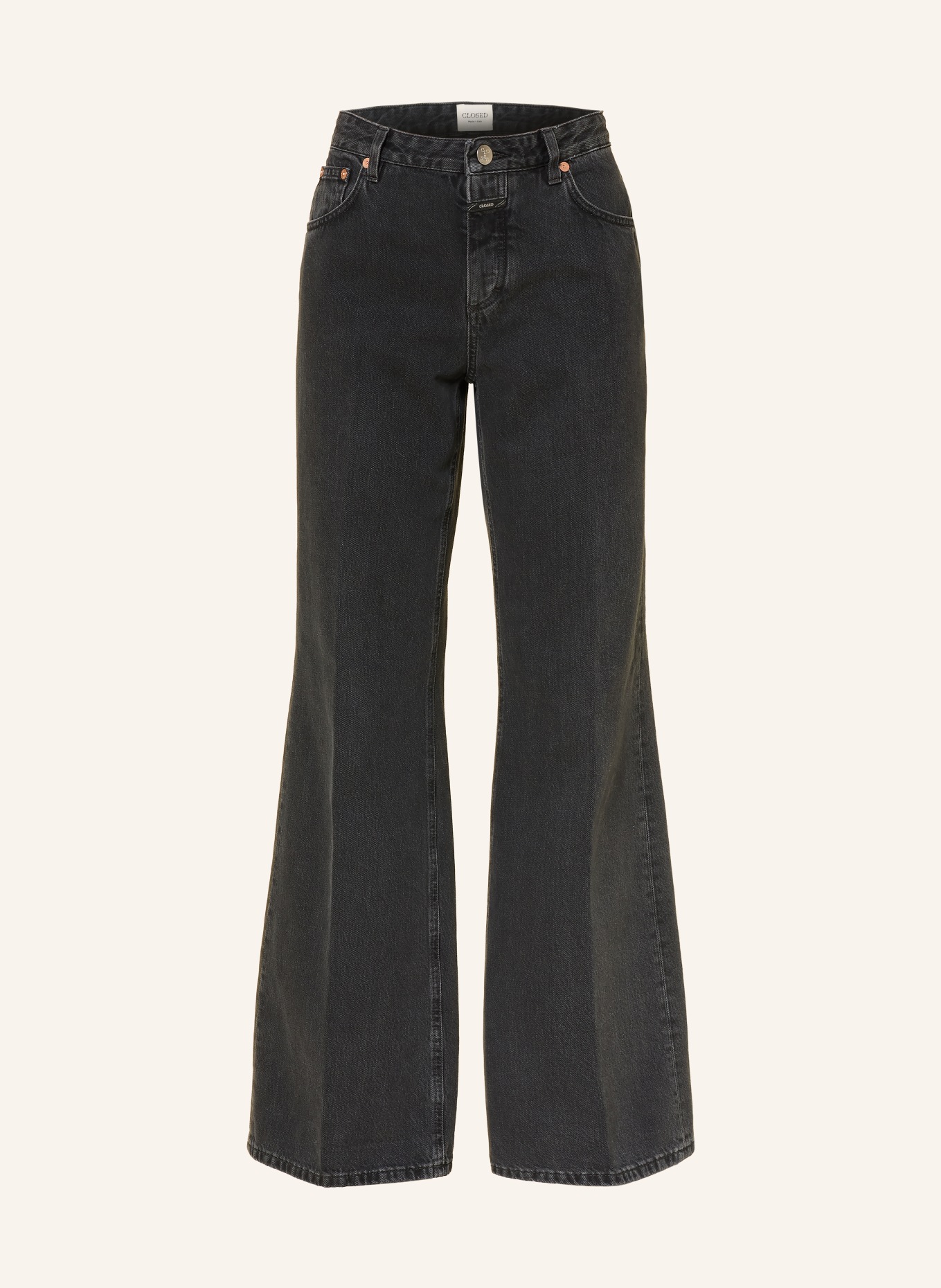 CLOSED Wide Leg Jeans GILLAN: DGY DARK GREY