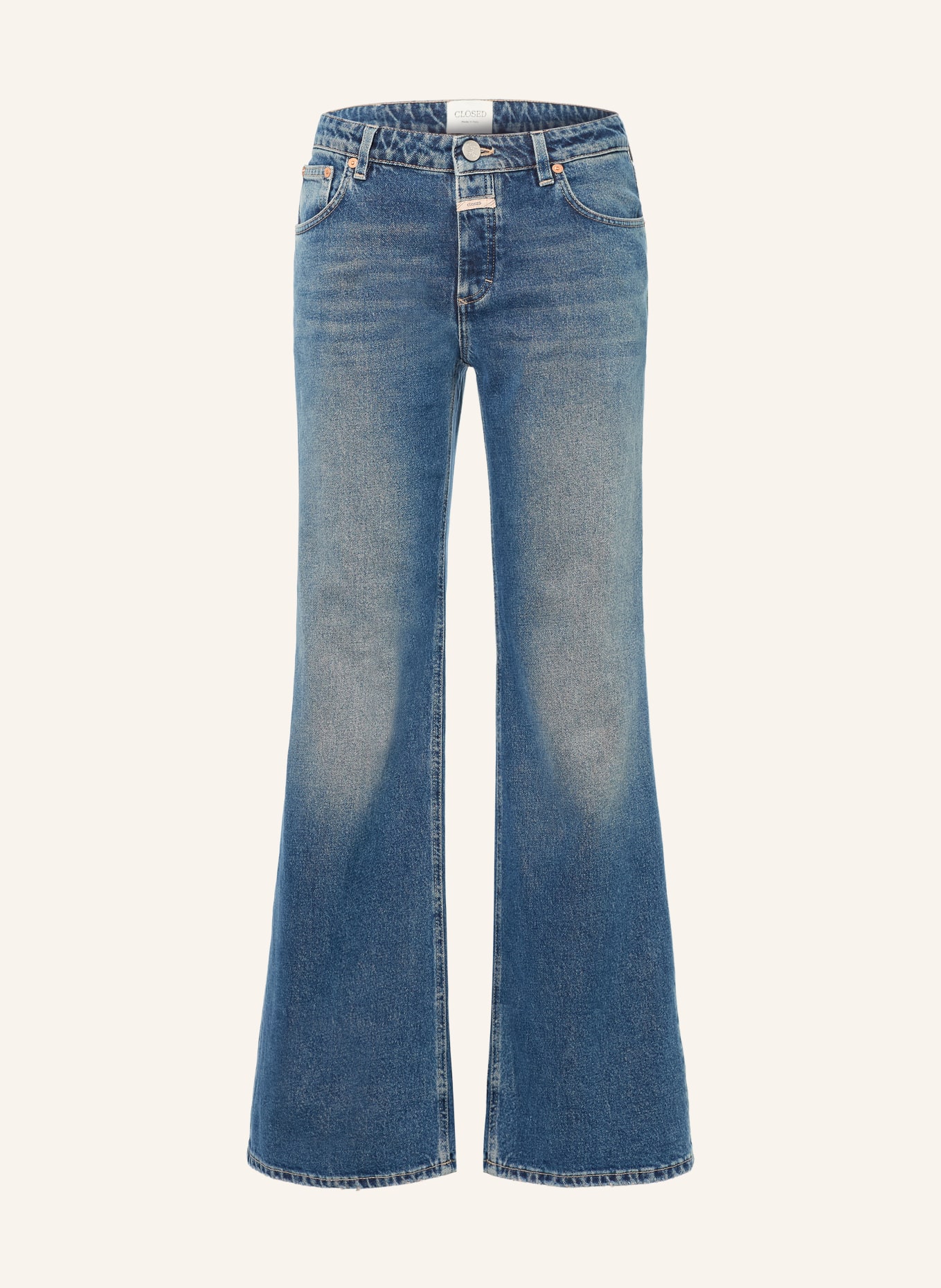 CLOSED Wide-Leg jeans GILLAN: MBL MID BLUE