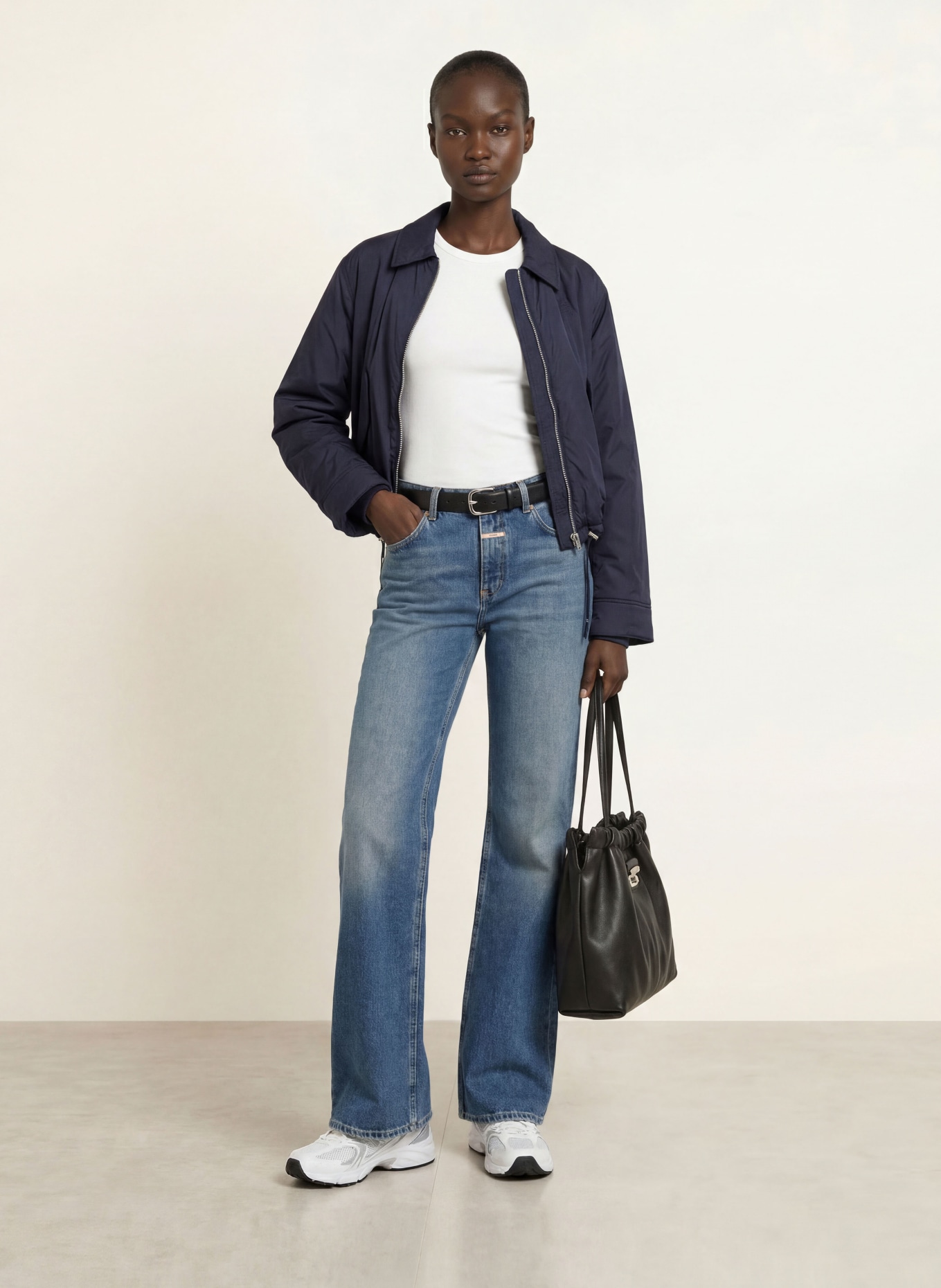 CLOSED Wide-Leg jeans GILLAN: MBL MID BLUE