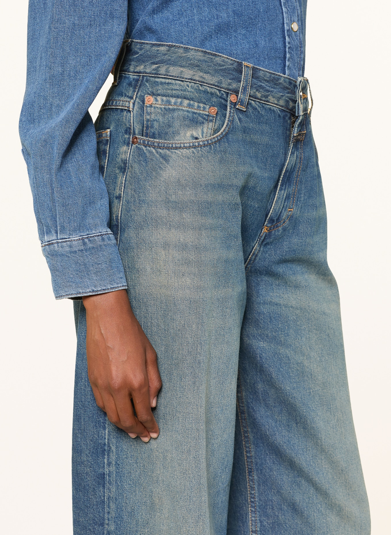 CLOSED Barrel Jeans JAZZIE: DBL DARK BLUE