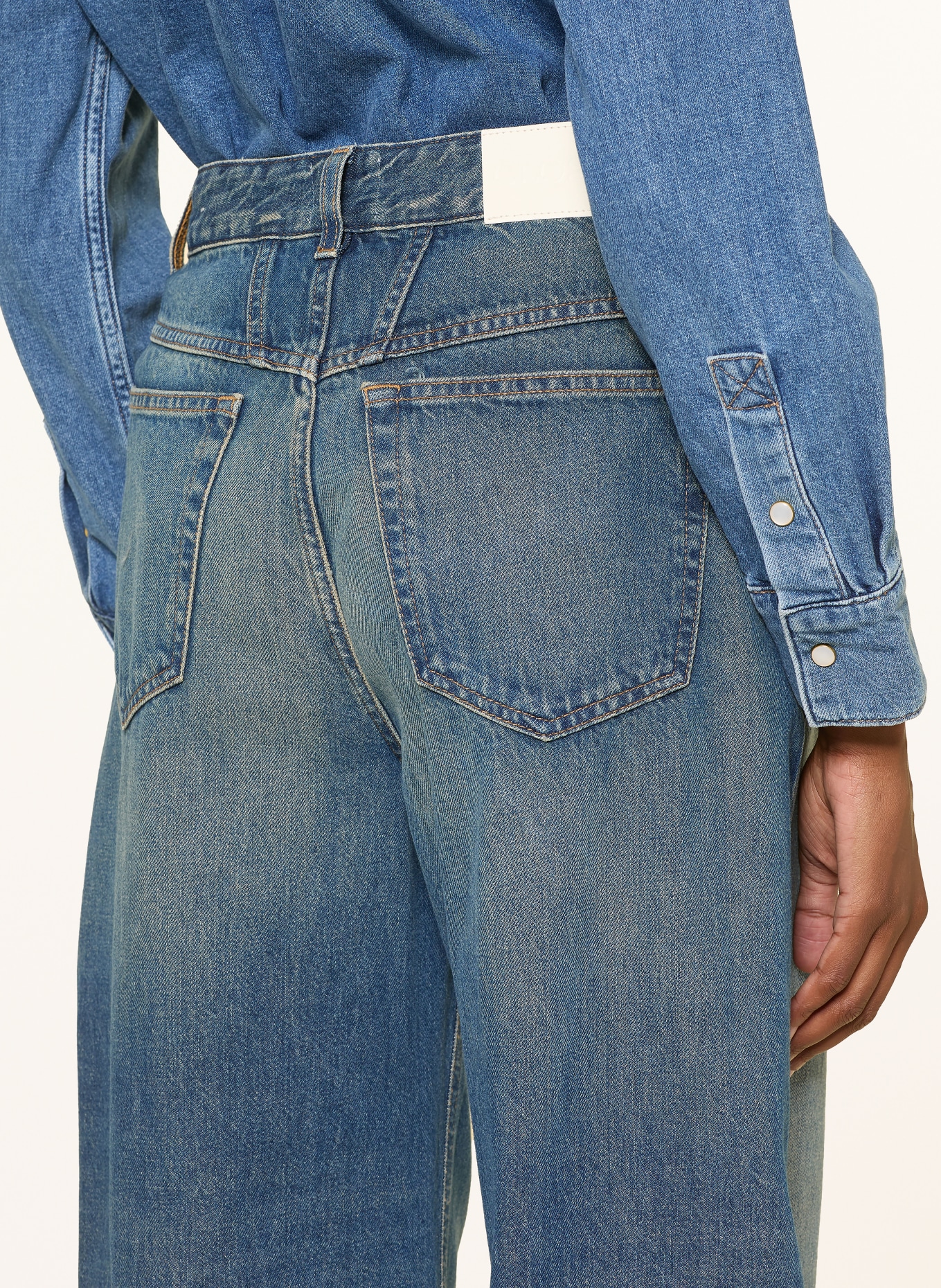 CLOSED Barrel Jeans JAZZIE: DBL DARK BLUE
