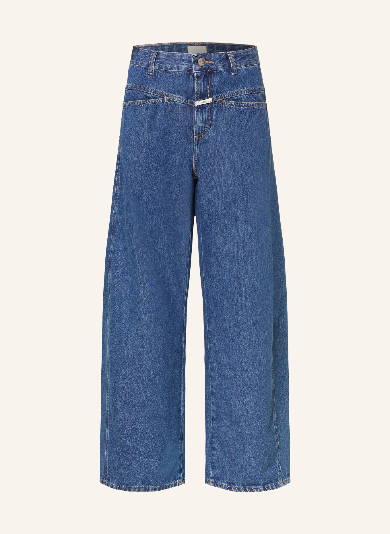 CLOSED Jean barrel TORI-X: DBL DARK BLUE