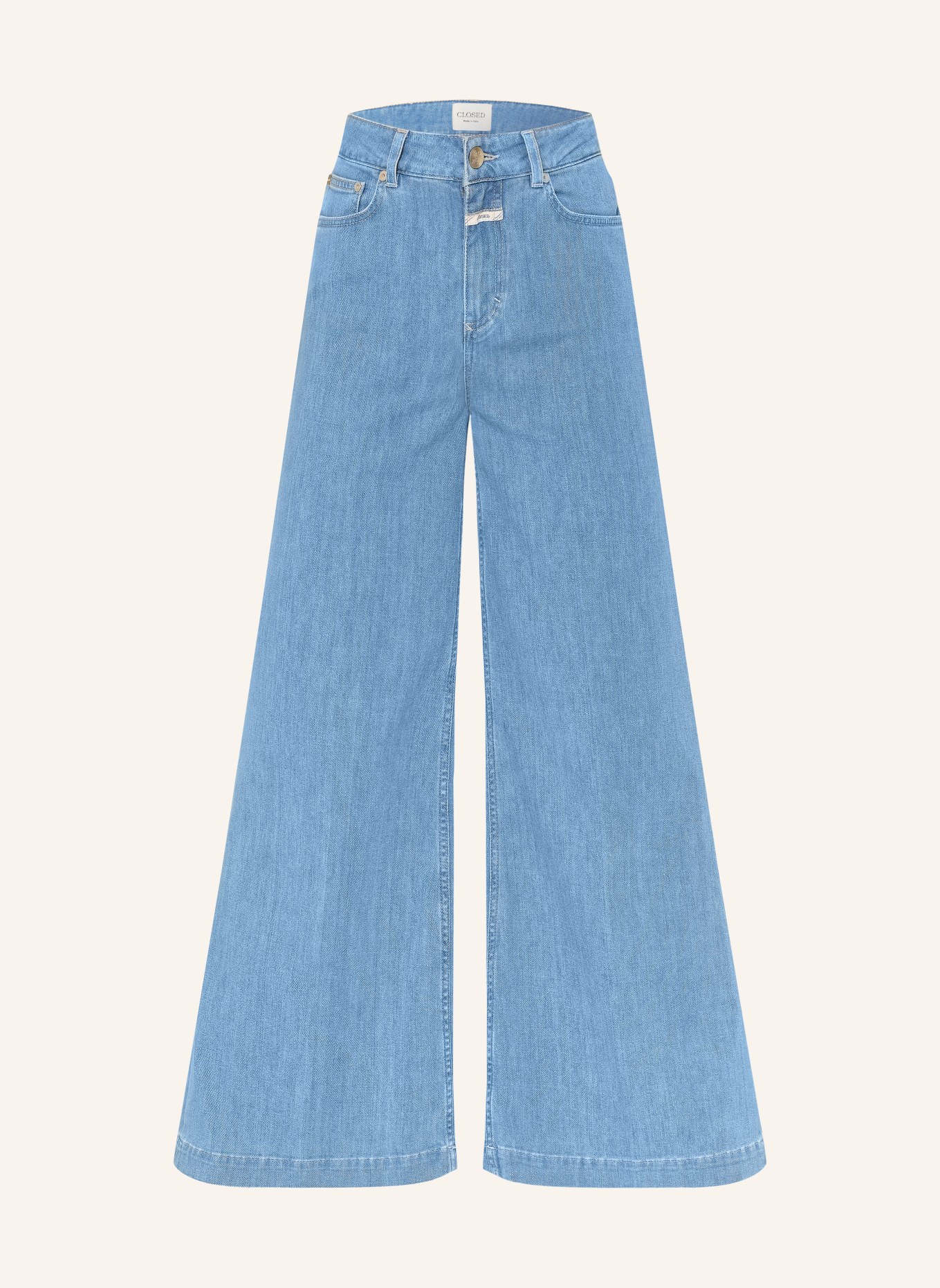 CLOSED Wide Leg Jeans GLOW UP: MBL MID BLUE